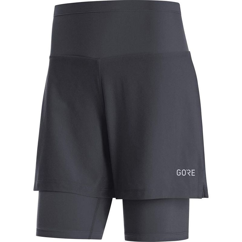 Craft Dames hardloop short 2-in-1 Shorts Charge Black - Running Mood