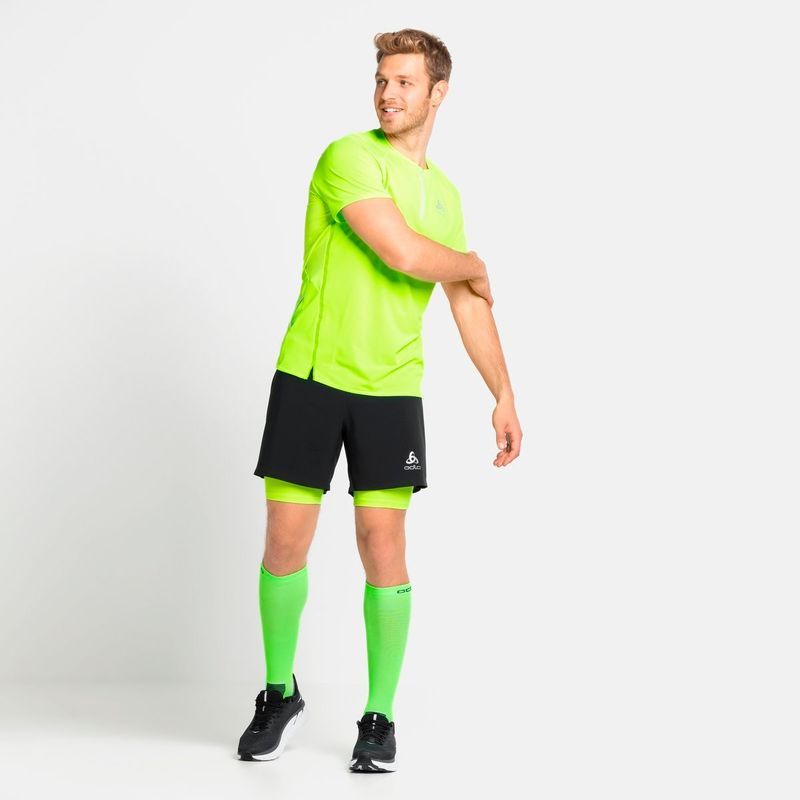 Odlo 2-in-1 Shorts Axalp Trail - Hardloopshort - Heren