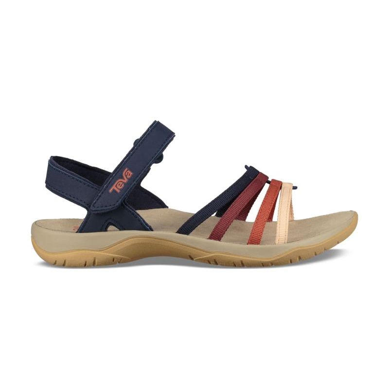 Teva ELZADA SANDAL LEA Brown - Free delivery | Spartoo NET ! - Shoes  Sandals Women USD/$85.60
